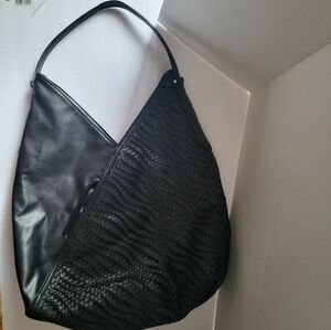 INC International Concepts Black Hobo Bag